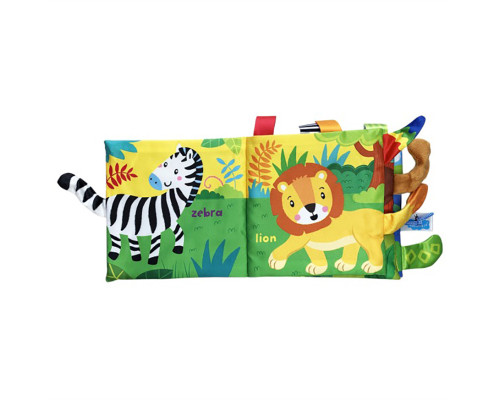 Інтерактивна розвивальна книжечка "Джунглі" MGZ-1219