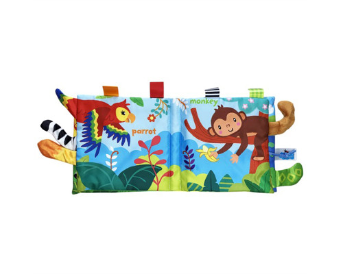 Інтерактивна розвивальна книжечка "Джунглі" MGZ-1219