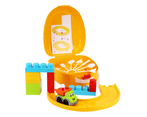 Дитячий конструктор в рюкзаку ТехноК 8652TXK з дорожніми знаками