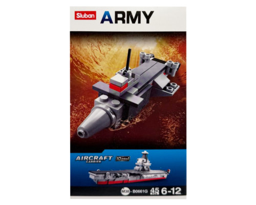 Дитячий конструктор "Aircraft carrier" M38-B0661-7, 45 деталей