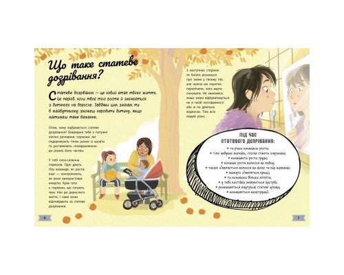 Дитяча книжка "Моє тіло змінюється путівник по дорослішанню" 1625001 для дівчат