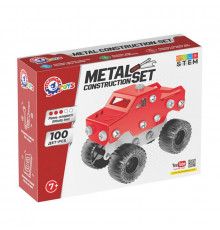 Дитячий металевий конструктор 1317TXK 100 деталей