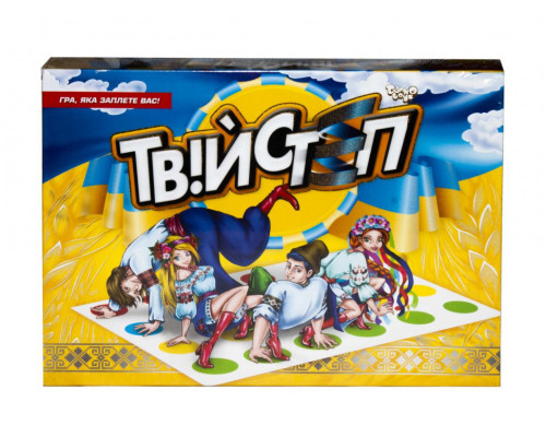 Гра для підлоги Твістер "Твійстеп" 0023DT укр. мовою
