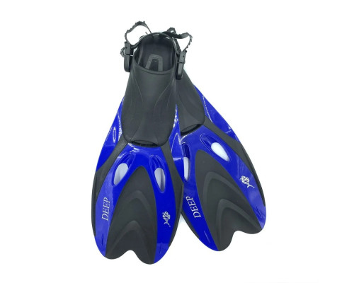 Ласты с открытой пяткой DLV Deep NE-66-43-46-B размер L/XL 43-46 синие
