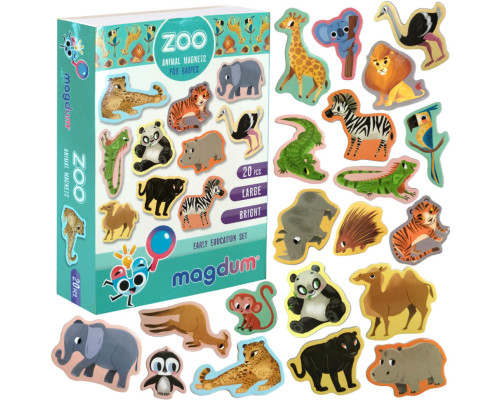 Набір магнітів Magdum "Зоо" 20шт ML4031-05 EN