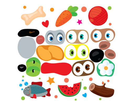 Дитяча збірка книжок "Збери картинку" Книжковий Хмарочос 379532 з наклейками