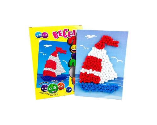 Набір для творчості "Кораблик" Strateg 30995