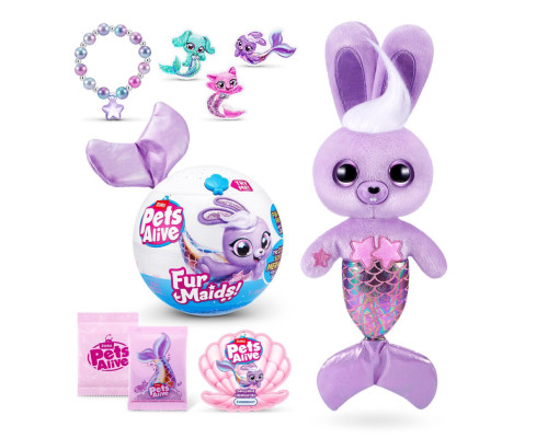 Інтерактивний ігровий набір серії "Furmaids" Кролик Старлет Pets & Robo Alive 9555B