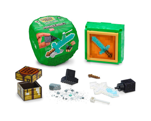 Игровой набор-сюрприз "Создай пиксельное приключение" 557272 серия "Mini Minecraft"