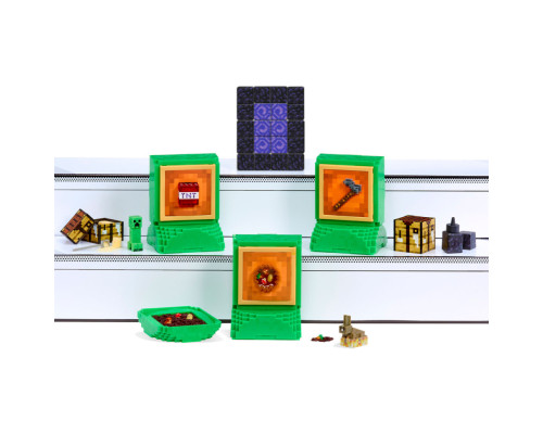 Игровой набор-сюрприз "Создай пиксельное приключение" 557272 серия "Mini Minecraft"