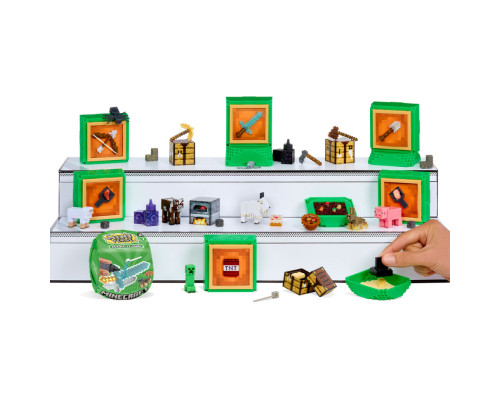 Игровой набор-сюрприз "Создай пиксельное приключение" 557272 серия "Mini Minecraft"