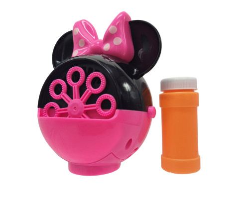 Дитяча іграшка з мильними бульбашками "Мінні" 99008 на батарейках