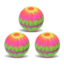 Дитячий яскравий Гумовий м'яч RB26527-4 різнокольоровий, 26 грам, 7 см