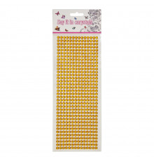 Наклейки декоративні XY-004(Gold) на планшеті 504 шт