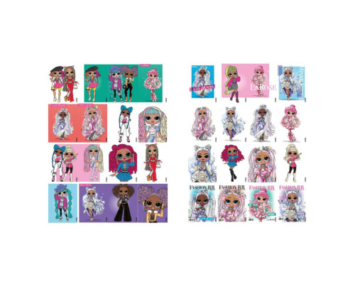 Детская книга-раскраска "Fashion Show Missy Frost" LCB3 со стикерами