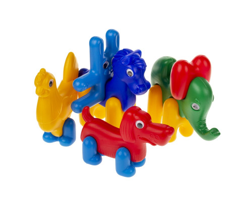 Дитячий конструктор-пазл "Зоо-Логіка": тваринки 1647 з 13 деталей