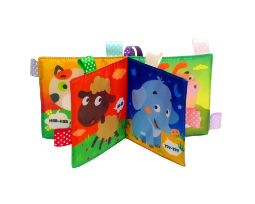 М'яка книжка-піщалка "Як каже мама" Книжковий хмарочос 403815