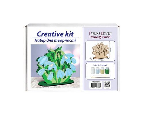 Детский набор для творчества "Snowdrops" FDCKW-048