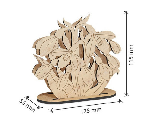 Детский набор для творчества "Snowdrops" FDCKW-048