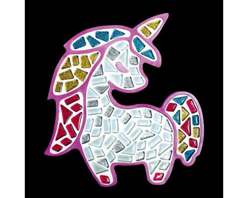 Детский набор для творчества хрустальная мозаика "Единорог" МА7004