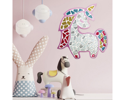 Детский набор для творчества хрустальная мозаика "Единорог" МА7004