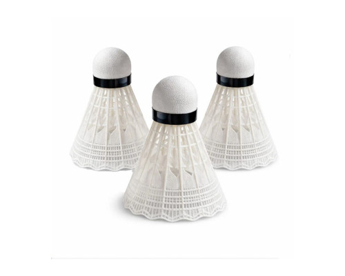 Набiр воланчикiв для бадмінтону "Badminton Shuttlecocks" NE-BD-007W білі 3 шт
