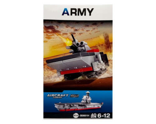 Дитячий конструктор "Aircraft carrier" M38-B0661-8, 40 деталей