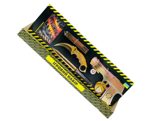 Сувенирный игровой набор Big Box "Gold 2" BB-G2 дерево