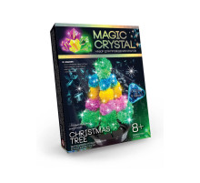 Дитячий набір для проведення дослідів "MAGIC CRYSTAL" OMC-01-01 безпечний  Різдвяна багатобарвна ялинка