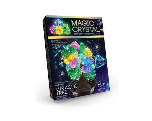 Детский набор для проведения опытов "MAGIC CRYSTAL" OMC-01 безопасный Чудо-дерево