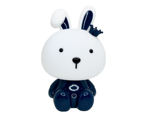 Ночник детский "Зайка с короной" MGZ-1405(Blue) сетевой, питание от USB