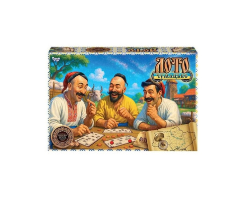 Настольная игра "Чумацкое ЛОТО" DTG105 деревянные бочки, 90 шт