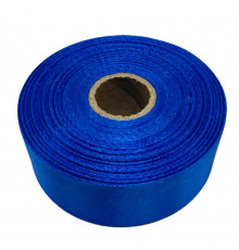 Атласна стрічка для рукоділля АБ-515, 5 см x 23 м, Електрик