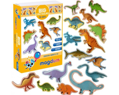 Набір магнітів Magdum "Великі Динозаври" ML4031-06 EN