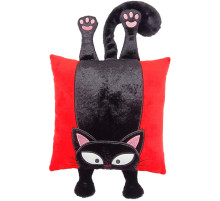 Подушка декоративная "Кот Черныш" FWPCATBLACKIE25BK