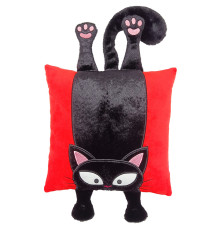 Подушка декоративная "Кот Черныш" FWPCATBLACKIE25BK