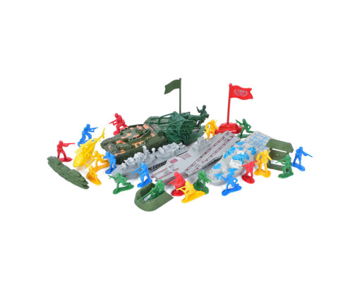 Ігровий набір Солдатики Bambi 8899-49-50 з транспортом Вид 2