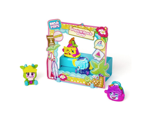 Игровой набор Фотосессия Moji Pops S2 PMP2B416IN00, 4 фигурки, аксессуары