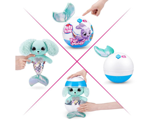 Интерактивный игровой набор серии "Furmaids" Щенок Даззи Pets & Robo Alive 9555D