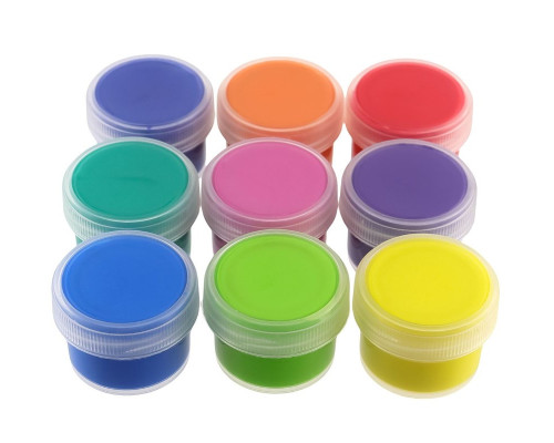 Набір пальчикових фарб 17049-AV 9 кольорів по 10 мл