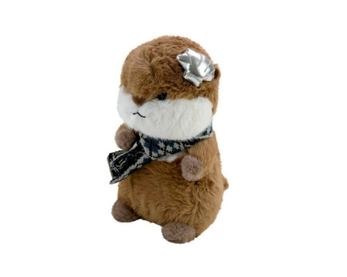 Детская мягкая игрушка "Выдреныш" C8501 с ракушкой, размер 28 см