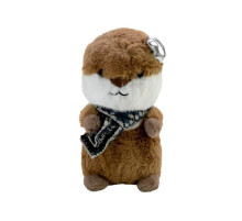 Детская мягкая игрушка "Выдреныш" C8501 с ракушкой, размер 28 см