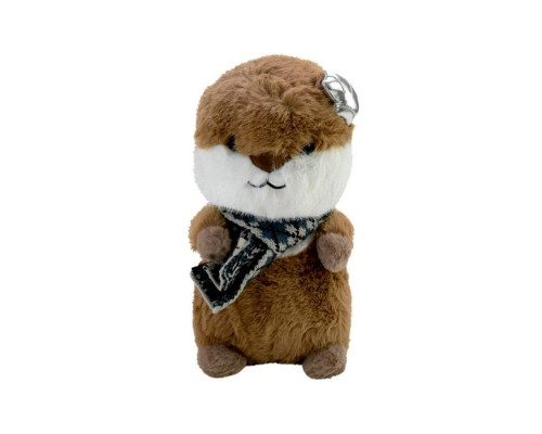 Детская мягкая игрушка "Выдреныш" C8501 с ракушкой, размер 28 см