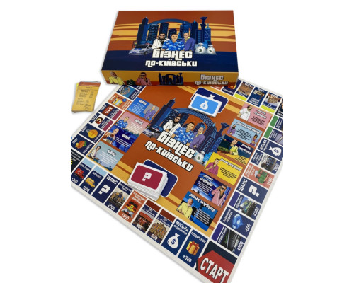 Настільна гра "Монополія Бізнес по-Київськи" PLR-0028