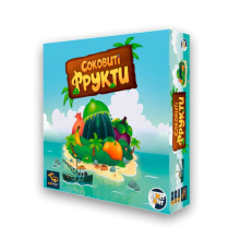 Настольная игра "Сочные фрукты" SF001U 100 деревянных фигурок фруктов