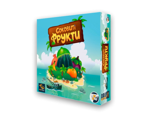 Настольная игра "Сочные фрукты" SF001U 100 деревянных фигурок фруктов