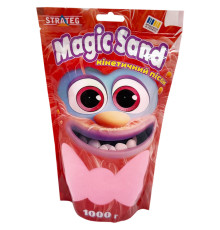 Креативна творчість "Кінетичний пісок Magic sand" 39404-8 рожевий 1 кг
