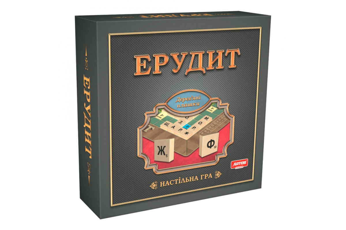 Настільна гра "Ерудит" 0987 дерев'яна