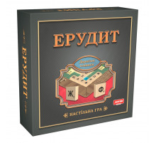 Настільна гра "Ерудит" 0987 дерев'яна Настільна гра "Ерудит" 0987 дерев'яна