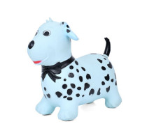 Дитяча іграшка-стрибун "Цуценя" MS 4160(Blue) гума, до 20 кг
